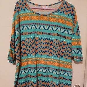 LuLaRoe Irma - XL/1X - Vivid geometric